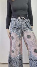 Load and play video in Gallery viewer, Mandala Flora Wrap Trousers
